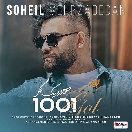 Cover artwork for 1001 Gol by Soheil Mehrzadegan